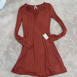 NEVER WORN!! NEW WITH TAGS!! Sueded Jersey dress